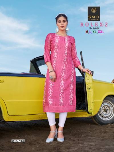 Rolex Vol 2 By Poonam Designer Fancy Kurti Collection